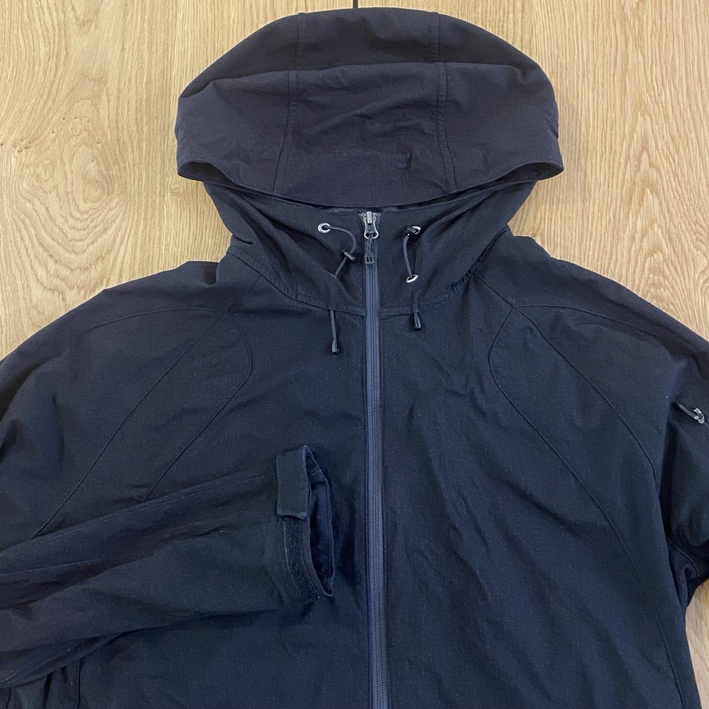 REI‎ McCone Soft She'll Jacket Men's M Black Casual Polyester Fleece Zip Pockets